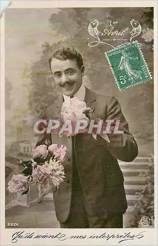 Cartes postales Qu'ils soient mes Interpretes Poisson