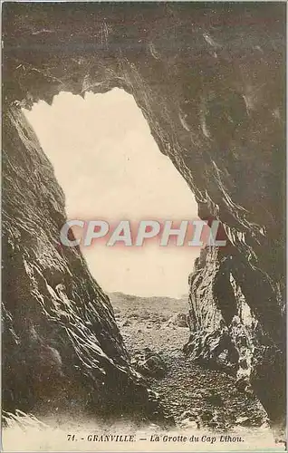 Ansichtskarte AK Granville la Grotte du Cap Lihou