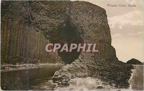Ansichtskarte AK Fingals Cave Staffa