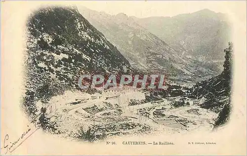 Cartes postales Cauterets la Raillere (carte 1900)