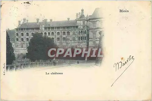 Cartes postales Blois le Chateau (carte 1900)