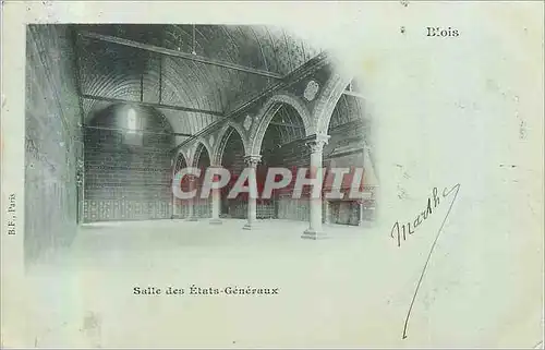 Ansichtskarte AK Blois Salle des Etats Generaux (carte 1900)