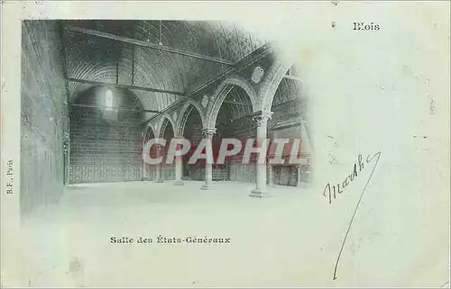 Cartes postales Blois Salle des Etats Generaux (carte 1900)