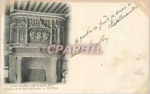 Ansichtskarte AK Chateau de Blois Ailee Louis XII (carte 1900)