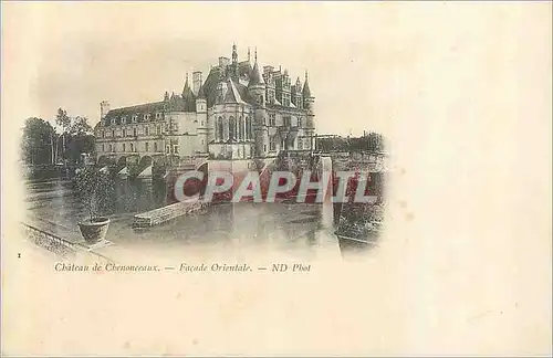 Cartes postales Chateau de Chenonceaux Facade Orientale