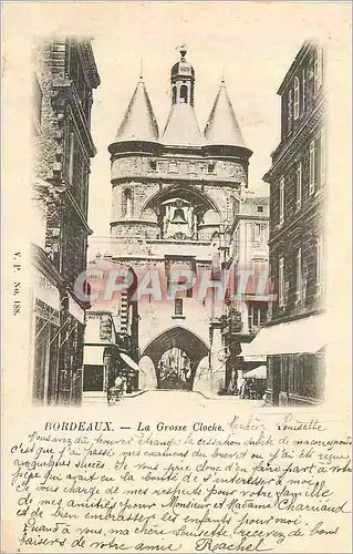 Cartes postales Bordeaux La Grosse Cloche (carte 1900)