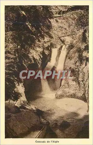 Cartes postales Gorges de la Diosaz Cascade de l'Aigle Une Merveille de la Nature Servoz (alt 814 m) pres Chamon