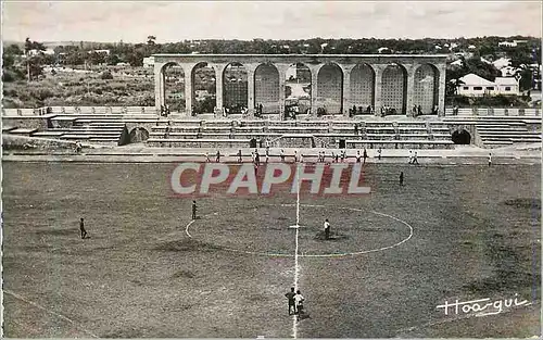 Moderne Karte Brazzaville Le stade Eboue Football Soccer