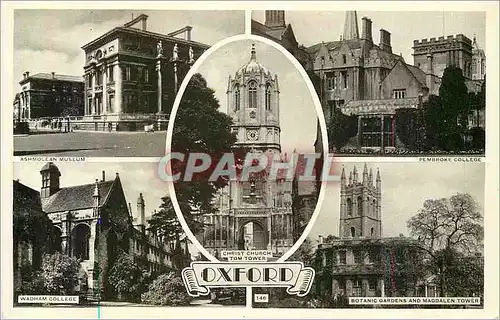 Cartes postales moderne Oxford Christ Church Tom Tower