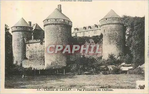 Cartes postales Chateau de Lassay Vue d'Ensemble du Chateau
