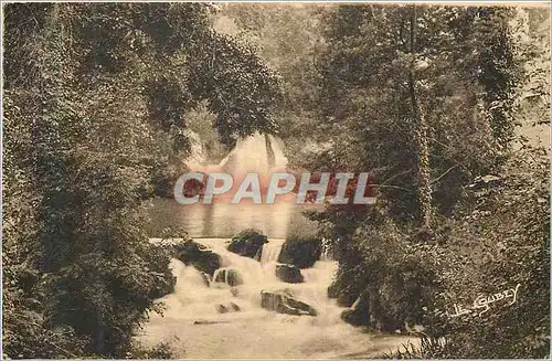 Ansichtskarte AK Le Vast (Manche) Cascade de la Saire La Basse Normandie Pittoresque
