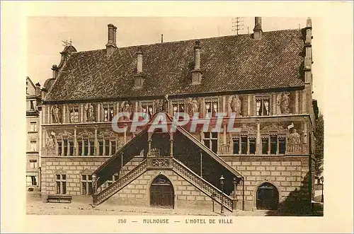 Cartes postales Mulhouse L'Hotel de Ville