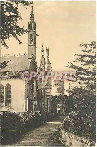 Cartes postales Chateau de Keriolet L'Entree et la Chapelle