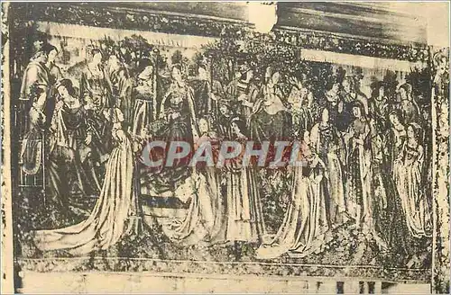 Cartes postales Le Chateau de Keriolet Tapisserie des Flandres du XVIe Siecle Salle des Gardes