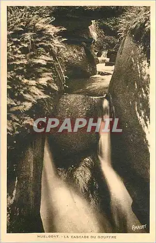 Cartes postales Huelgoat La Cascade du Gouffre