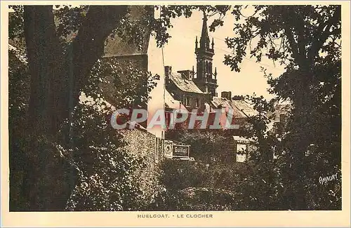 Cartes postales Huelgoat Le Clocher