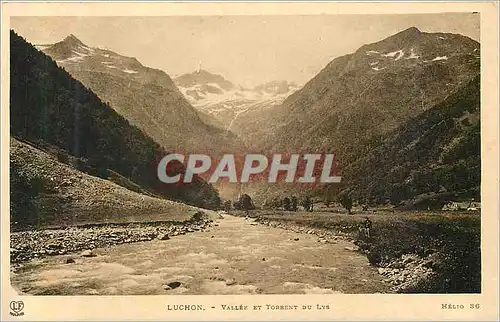 Cartes postales Luchon Vallee et Torrent du Lys