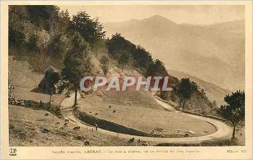 Ansichtskarte AK Vallee d'Aure Arreau Le fer a Cheval de la Route du Col d'Aspin