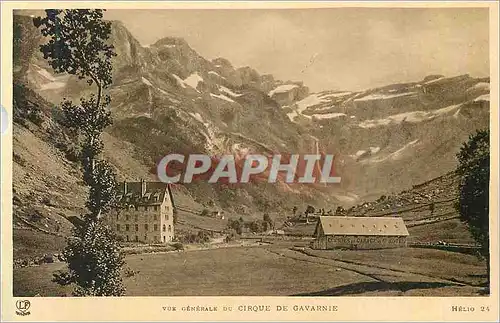 Cartes postales Vue Generale du Cirque de Gavarnie