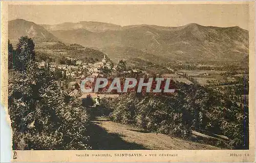 Cartes postales Vallee D'Argeles Saint Savin Vue Generale