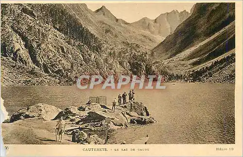 Cartes postales Cauterets Le Lac de Gaube
