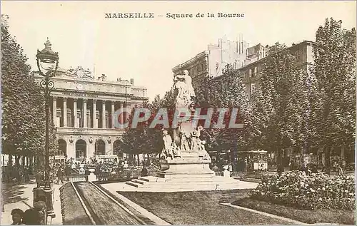 Cartes postales Marseille Square de la Bourse