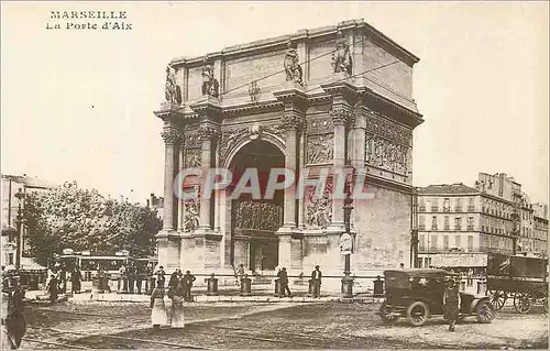 Cartes postales Marseille La Porte d'Aix