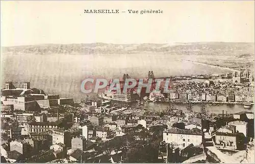 Cartes postales Marseille Vue Generale