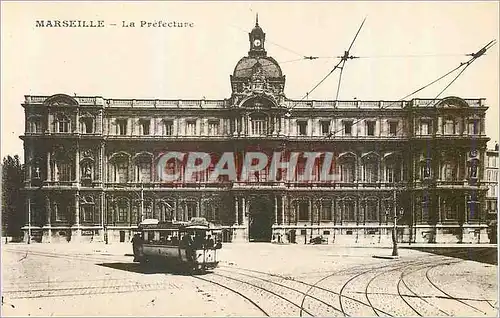 Cartes postales Marseille La Prefecture Tramway