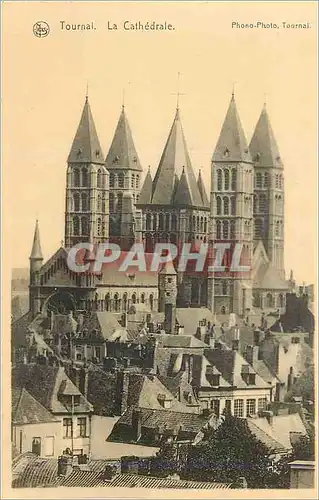Cartes postales Tournai La Cathedrale