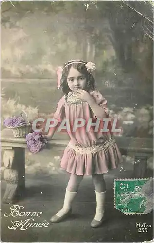 Cartes postales Bonne Annee Enfant