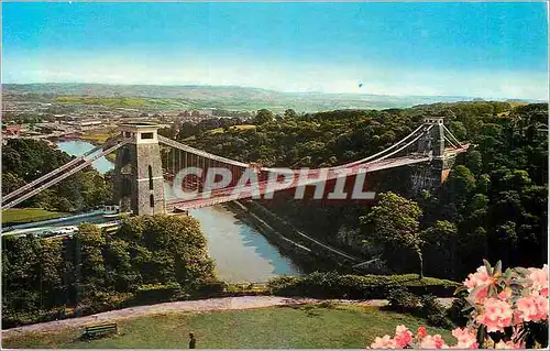 Moderne Karte Clifton Suspension Bridge Bristol