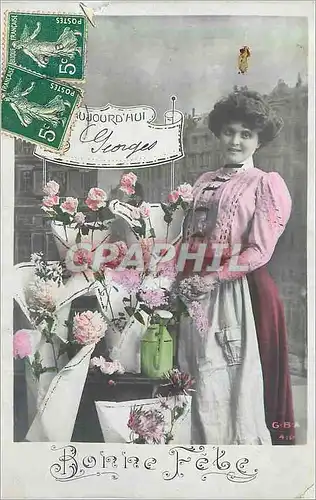 Cartes postales Bonne Fete