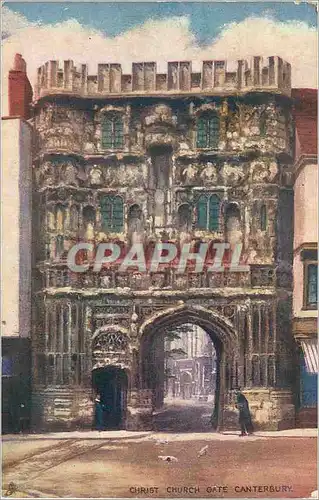 Cartes postales Christ Church Gate Canterbury