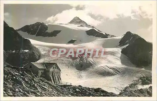 Cartes postales moderne Alpen Tirol Heldesheimer Hutte 2 910 m mit Pfaffen Gletscher Stubaier