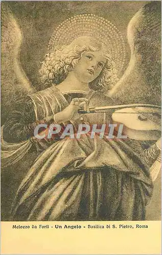 Cartes postales Roma Melozzo da Forli Un Angelo Basilica di S Pierto