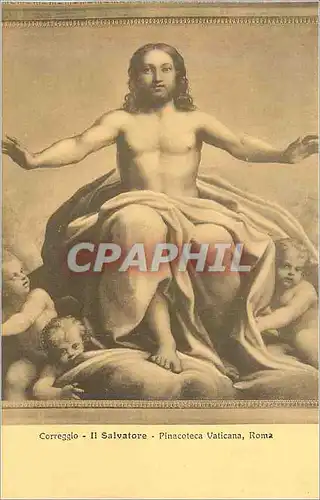 Cartes postales Roma Pinacoteca Vaticana Corregio Il Salvatore
