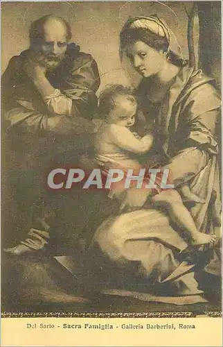 Ansichtskarte AK Roma Galleria Barberini Del Sarto Sacra Famiglia