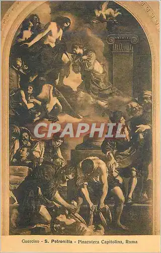Cartes postales Roma Pinacoteca Capitolina Guercino S Petronilla
