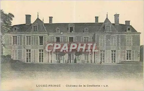 Ansichtskarte AK Luche Pringe Chateau de la Grefferie