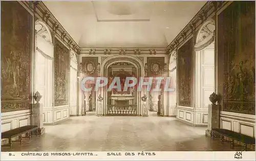Cartes postales Chateau de la Maison Laffitte Salle des Fetes