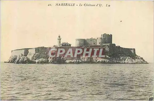 Cartes postales Marseille Le Chateau d'If