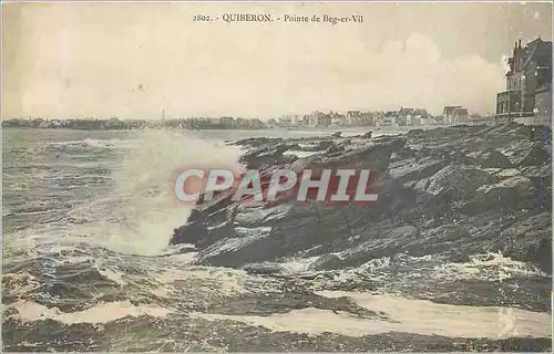 Cartes postales Quiberon Pointe de Beg er Vil