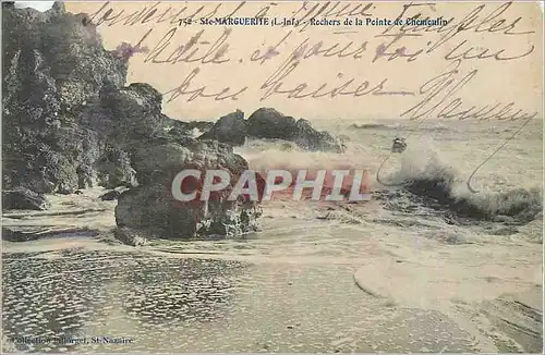 Cartes postales Ste Marguerite (L Inf) Rochers de la Pointe de Chemoulin