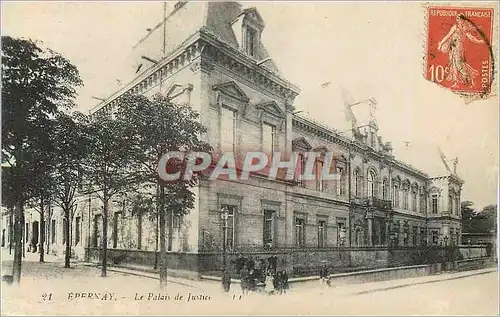 Ansichtskarte AK Epernay Le Palais de Justice