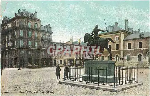 Cartes postales Reims Place au Parvis
