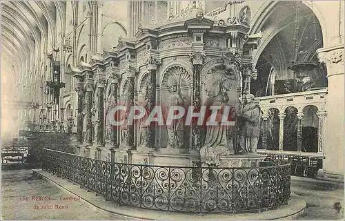 Cartes postales Reims Tombeau de Saint Remi