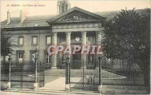 Ansichtskarte AK Reims Le Palais de Justice