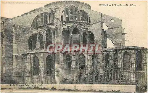 Cartes postales Reims L'Abside de St Remy