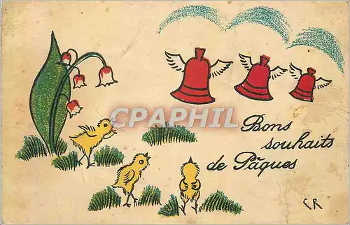 Cartes postales Bons Souhaits de Paques